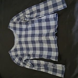 Checkered long sleeve